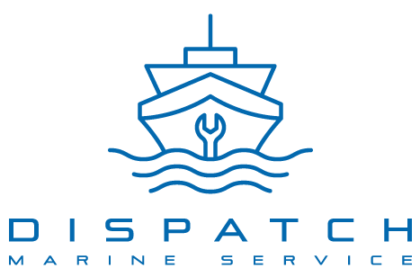 DISPATCH MARINE - MIAMI BOAT - REPAIRS Logo full version